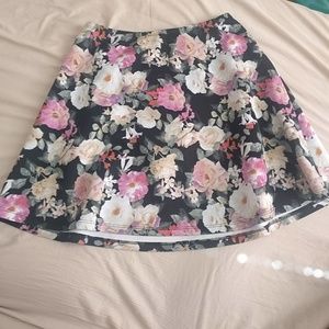 Forever 21 floral skirt